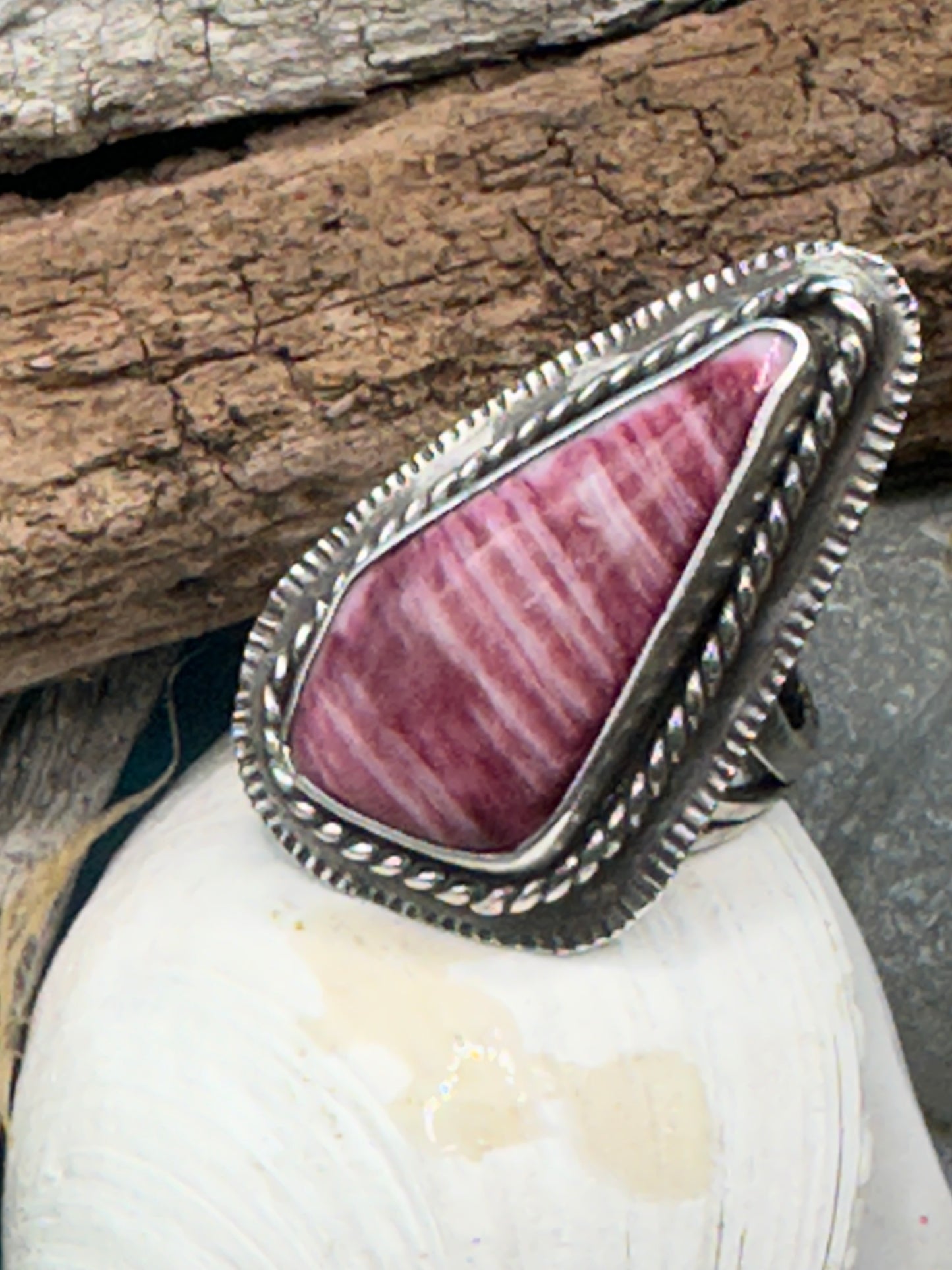 Purple Spiny Oyster Ring