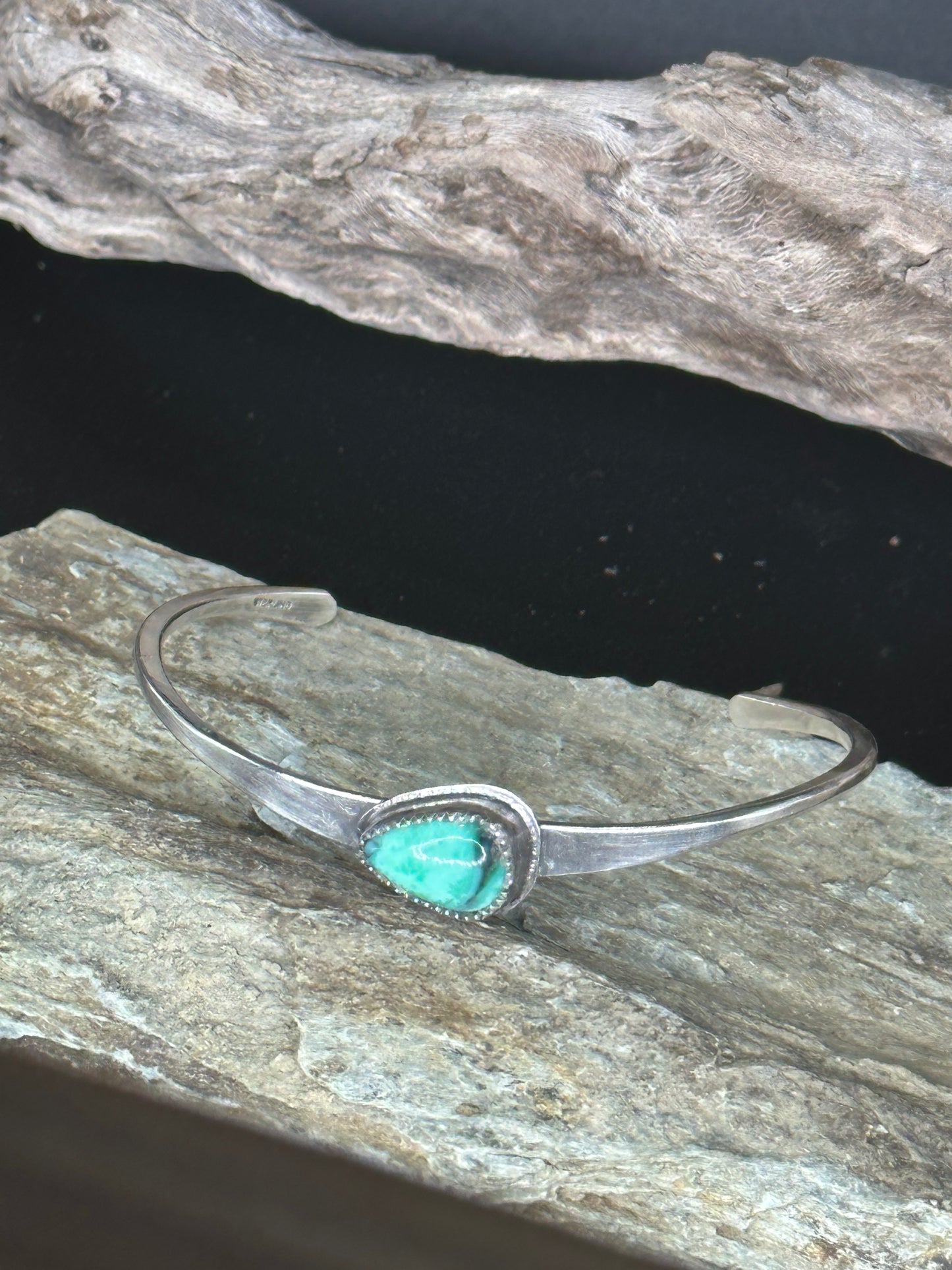 Broken Arrow Variscite Cuff