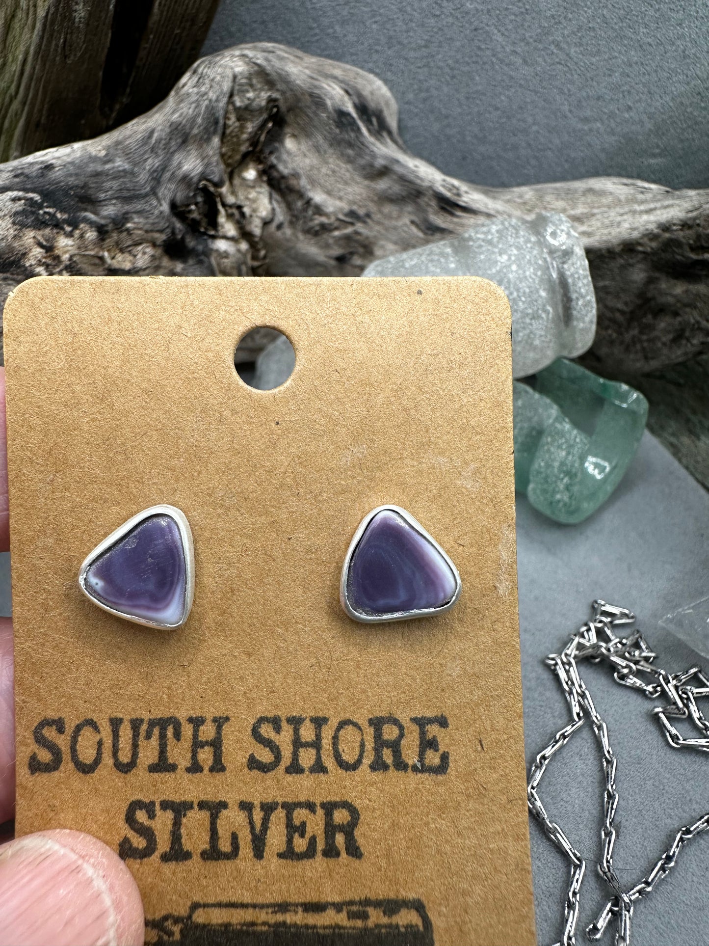 Wampum Bracelet and Earrings set