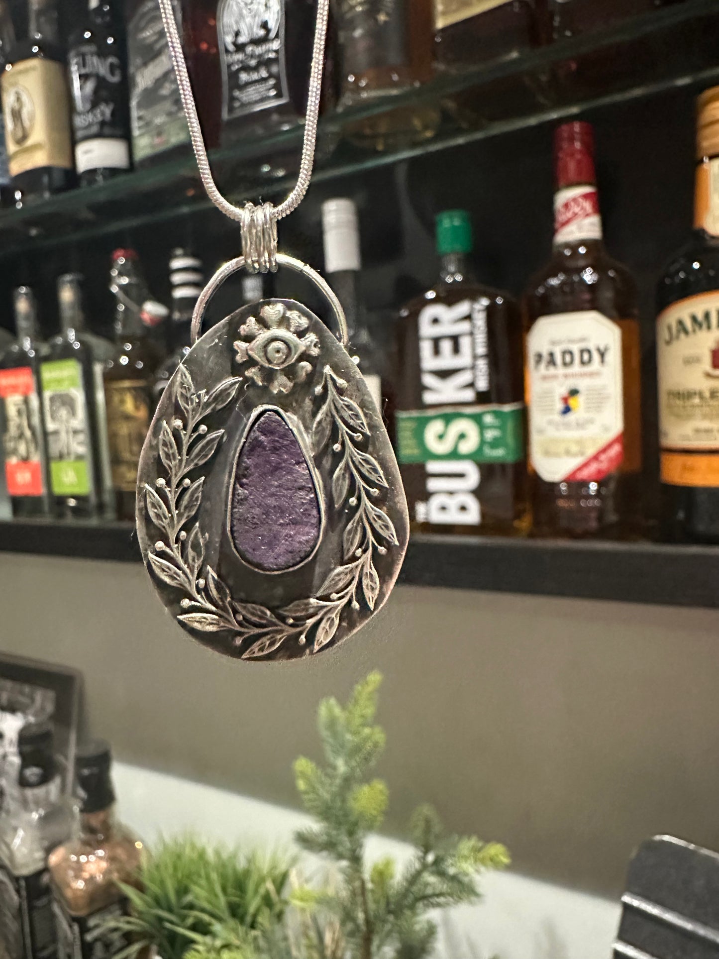 Purple Druzy (quartz) with