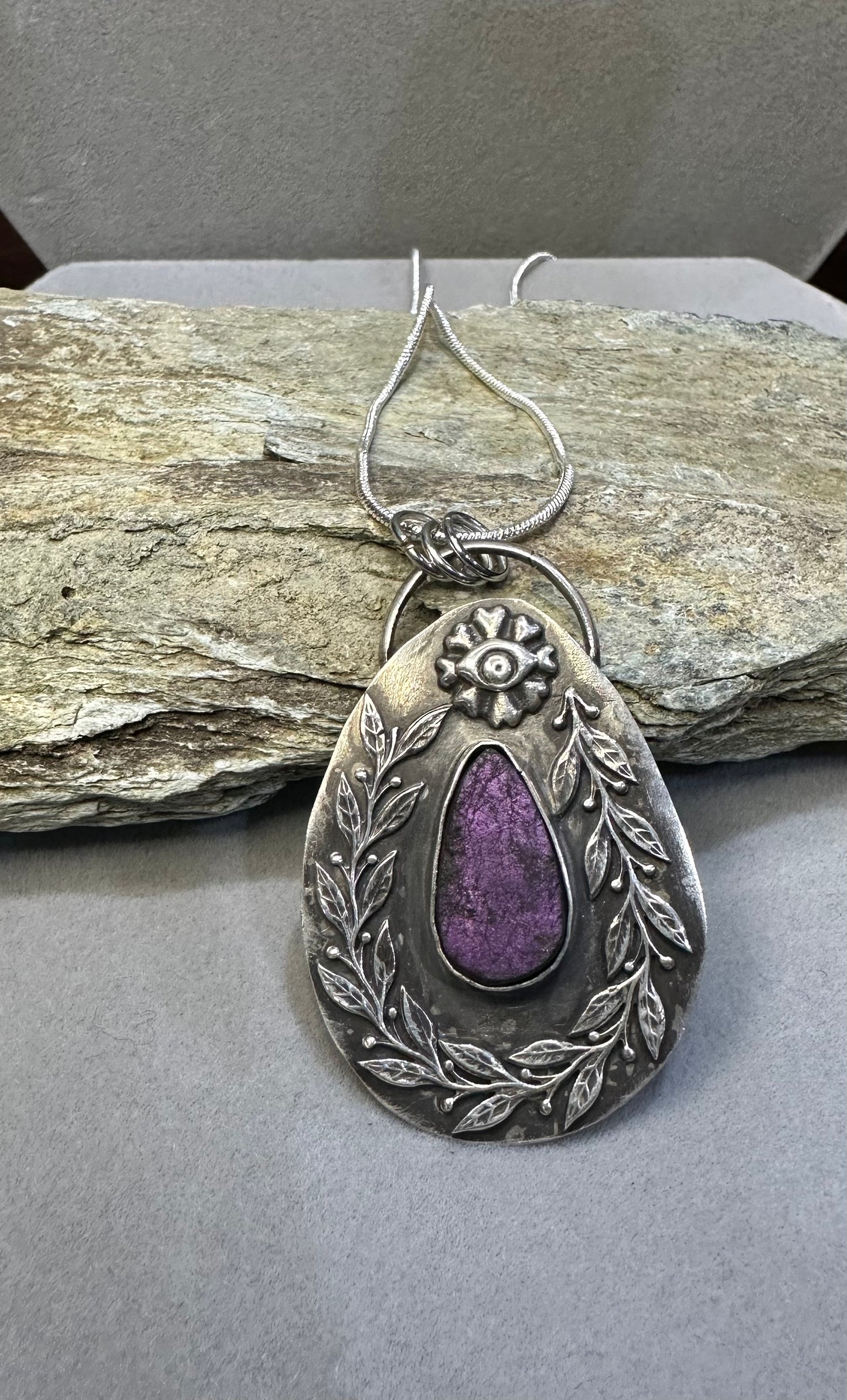 Purple Druzy (quartz) with