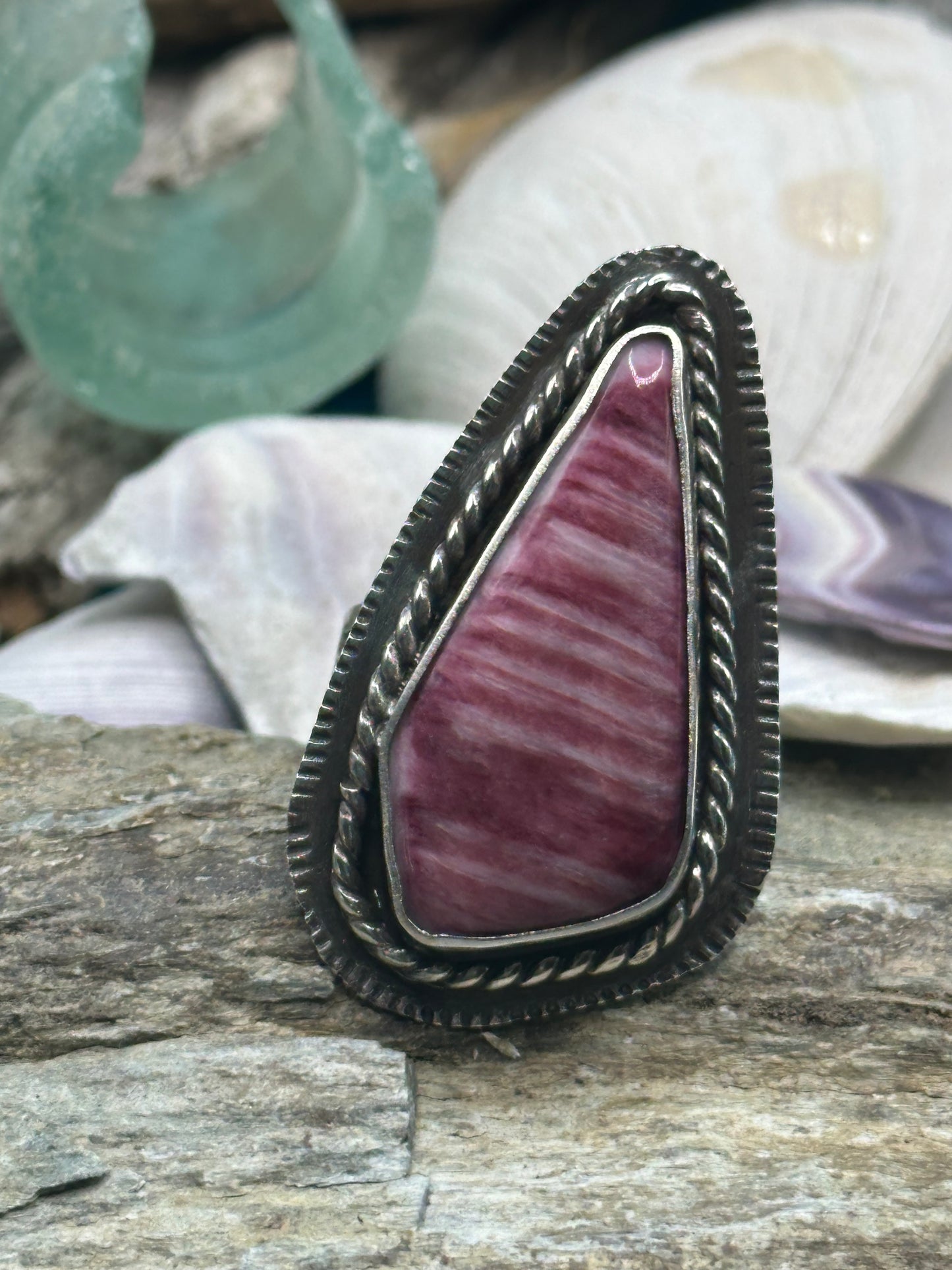 Purple Spiny Oyster Ring