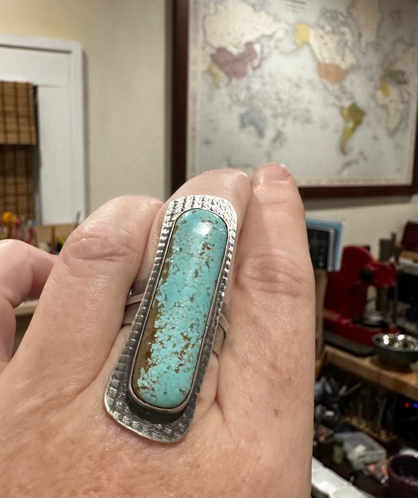 #8 Turquoise Mine Ring