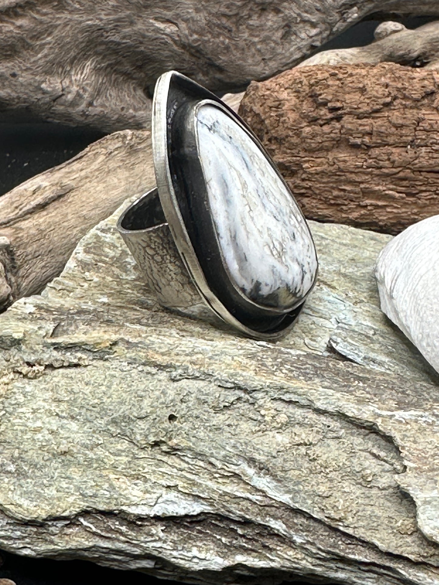 White Buffalo Ring