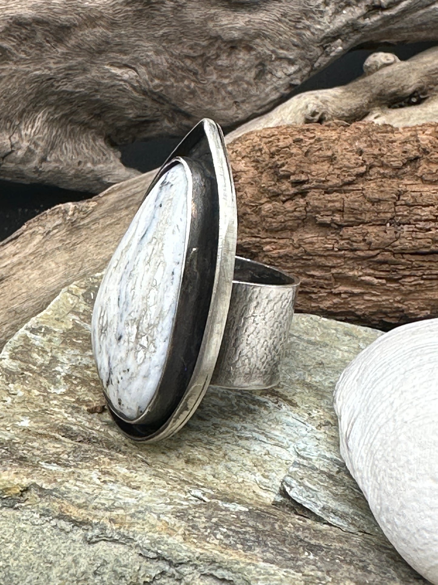 White Buffalo Ring