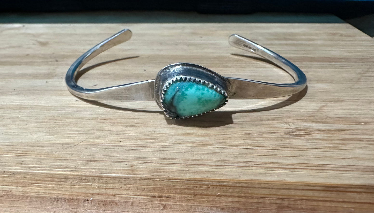 Broken Arrow Variscite Cuff